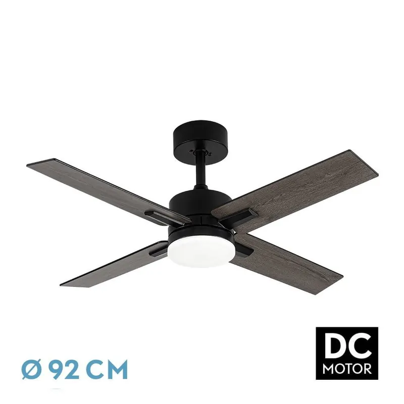 VENTILADOR DC TALCO NEGRO REVERSIBLES NEGRO/GRIS Ordenar Ahora Mismo