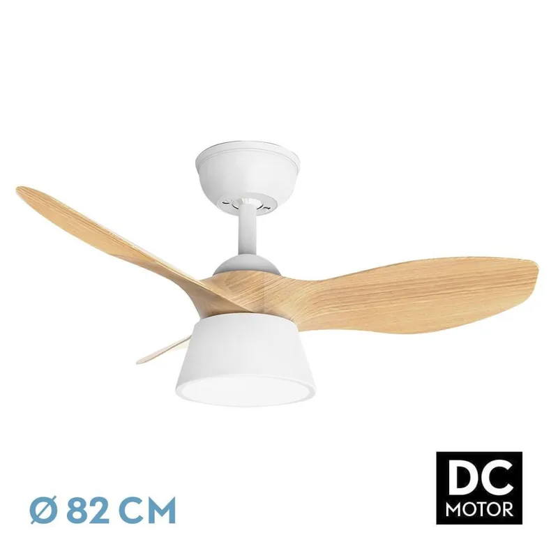 Pago Seguro VENTILADOR DC CUBICO 36W BLANCO/HAYA