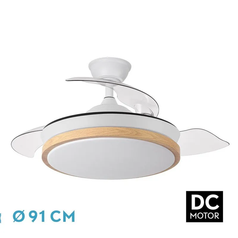 Ordenar Ahora Mismo VENTILADOR DC EVROS MINI BLANCO/HAYA