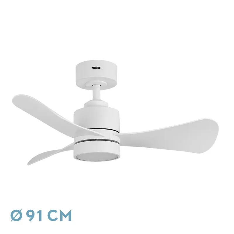 Disponible Ahora VENTILADOR DC ZEPELIN 18W  BLANCO