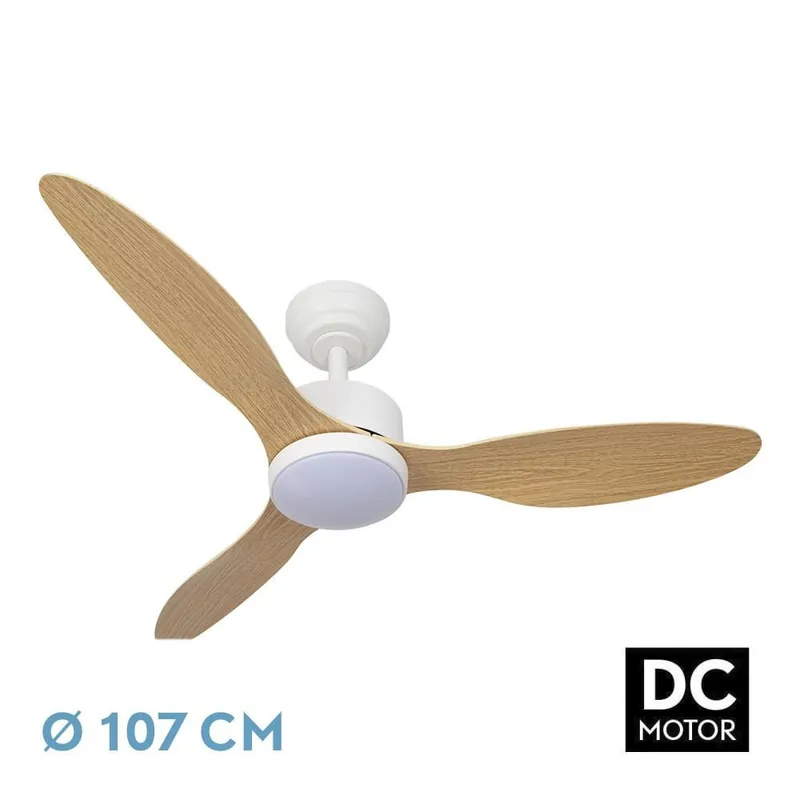VENTILADOR DC SERPA 24W BLANCO HAYA Oferta Flash