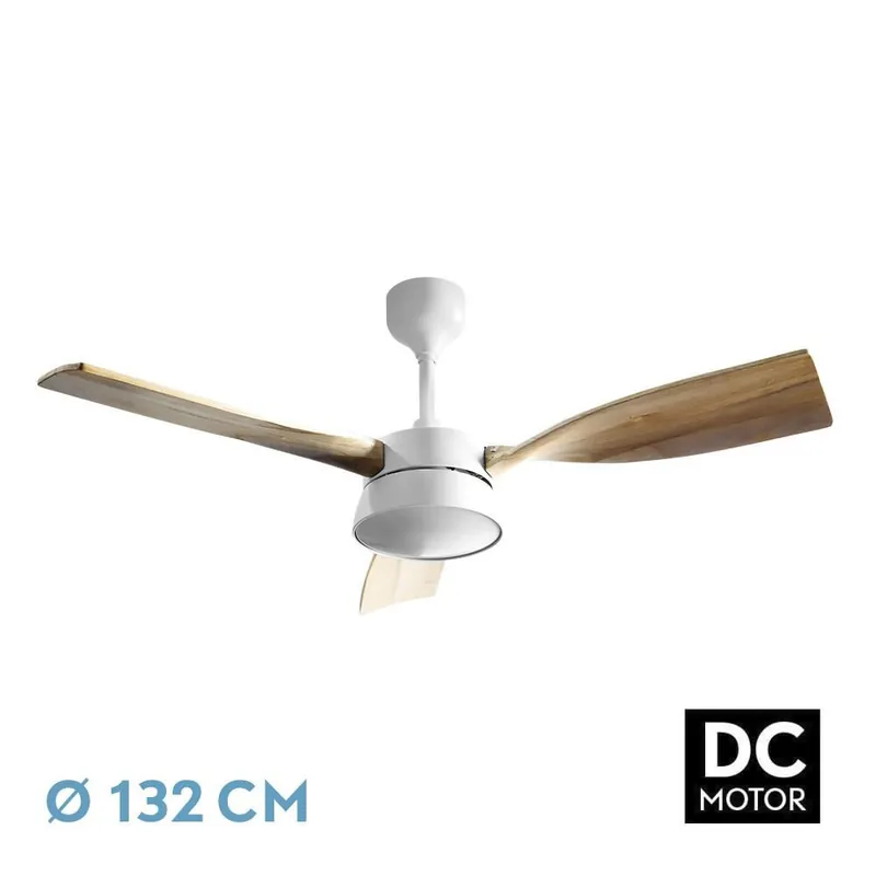 Económico VENTILADOR DC ESTIO 24W BLANCO/HAYA