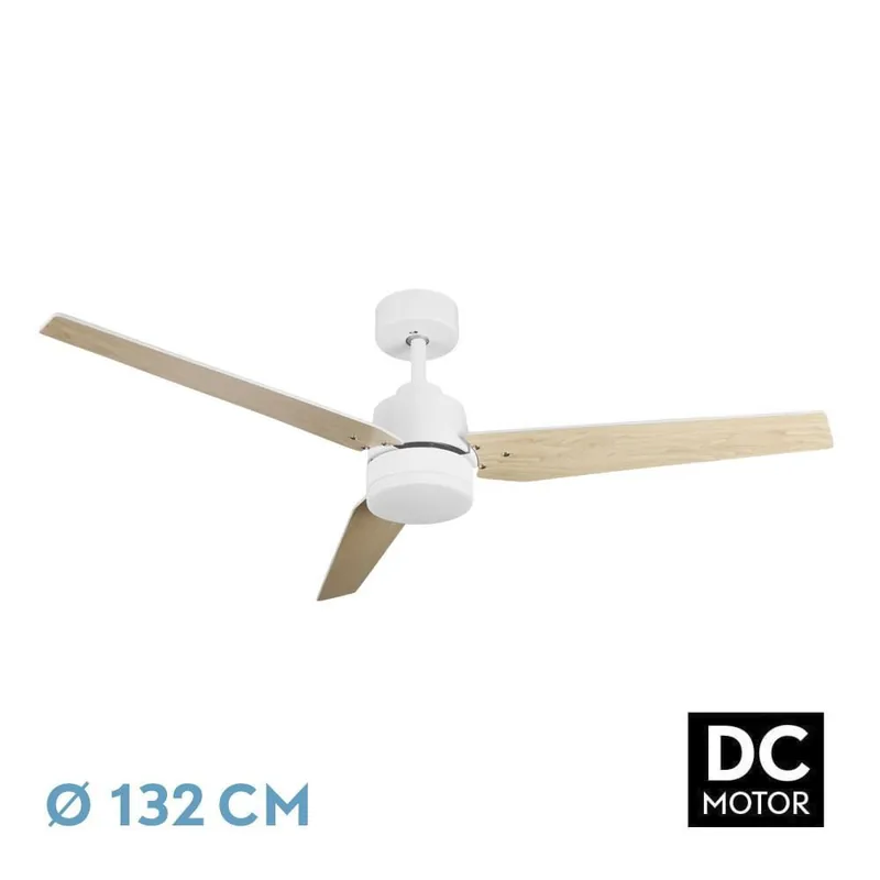 Precio Económico VENTILADOR DC CAPTUS 22W BLANCO - BLANCO/HAYA