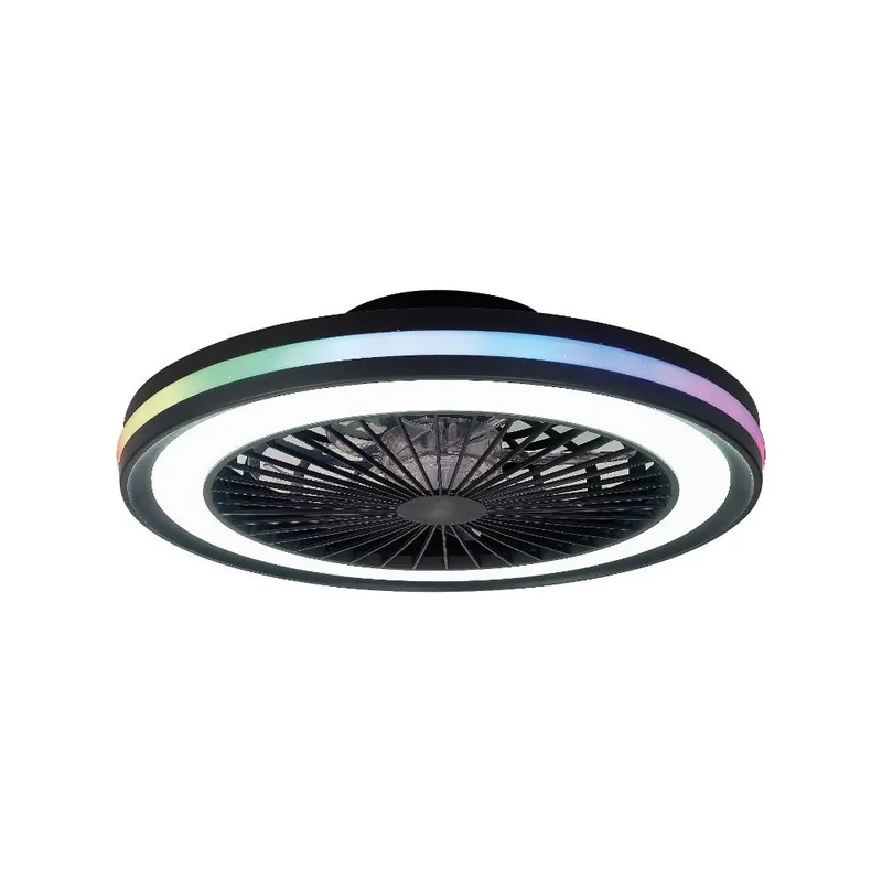 Hecho A Mano GAMER VENTILADOR NEGRO LED