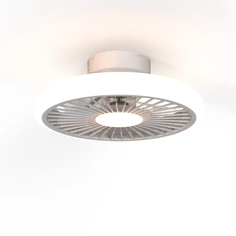 TURBO VENTILADOR BLANCO LED Hecho A Mano
