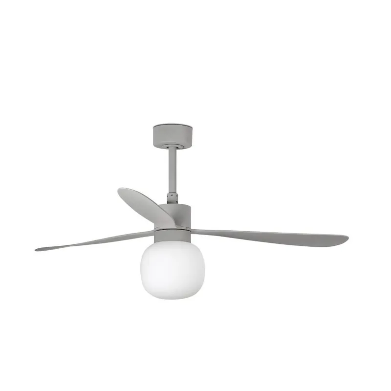VENTILADOR AMELIA GRIS 3 PALAS BALL Oferta Flash