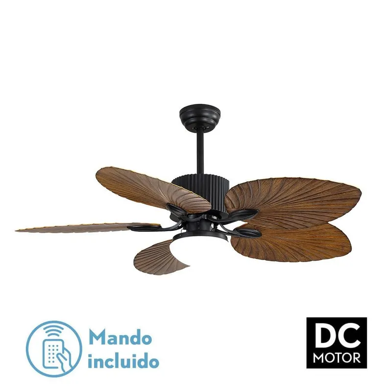 Venta Final VENTILADOR 24W COLLA NEGRO MARRON