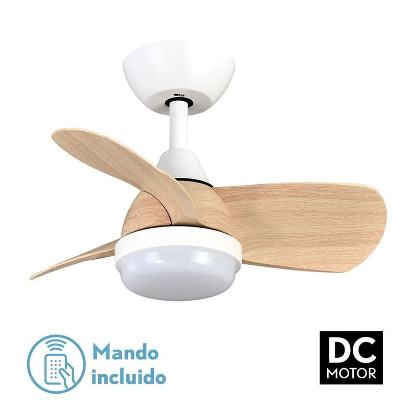 VENTILADOR DC 24W PIRDO BLANCO/HAYA Garantía Incluida