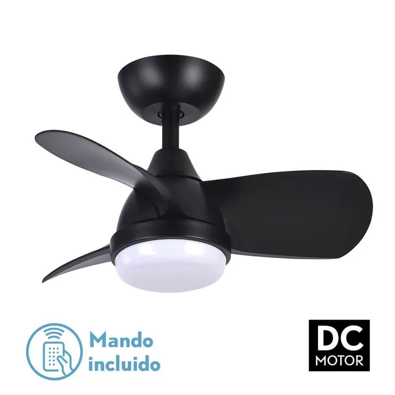 Venta Final VENTILADOR DC 24W PIRDO NEGRO