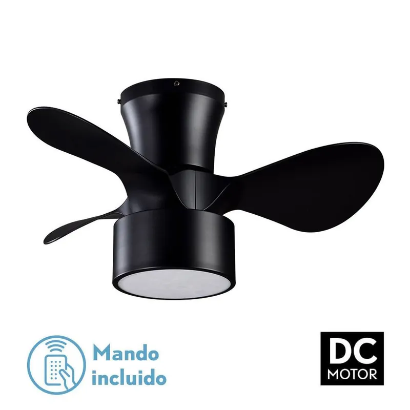 Precio Económico VENTILADOR DC 24W KOS NEGRO