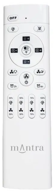 MANDO PARA VENTILADORES MANTRA NEPAL, NEPAL MINI, NATURE Entrega Rápida