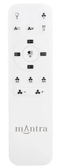 Oferta Limitada MANDO PARA VENTILADORES MANTRA  ALISIO MINI, TIBET MINI,  KILIMANJARO, SAMOA, BOREAL, HIMALAYA MINI