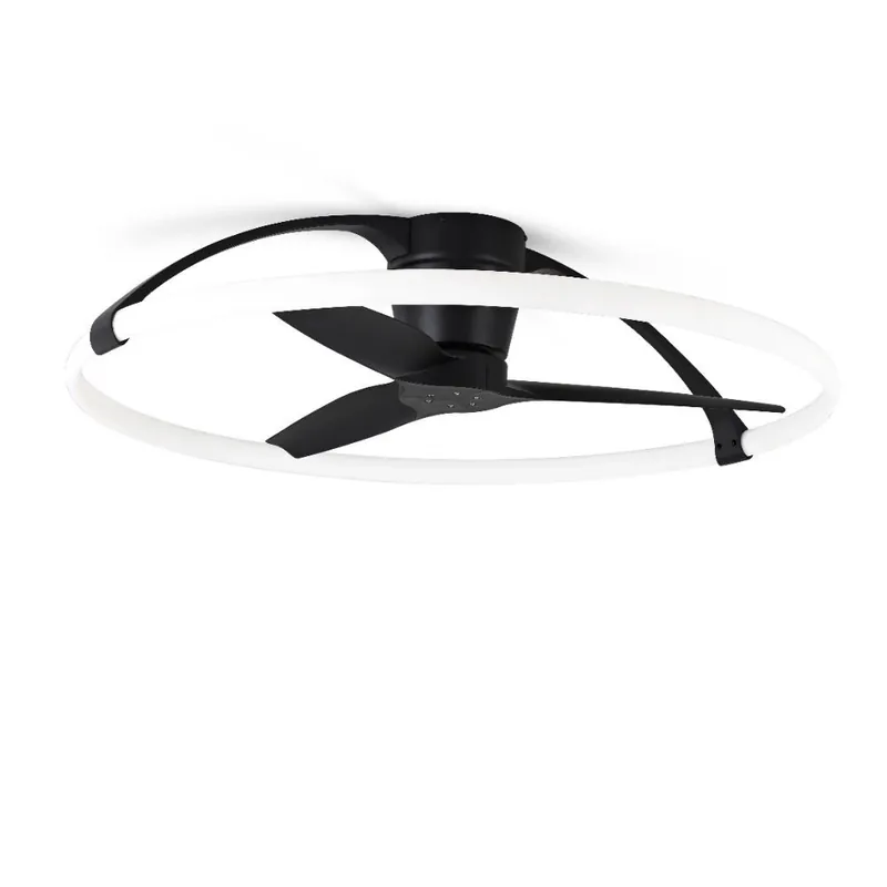 Nuevo Modelo NEPAL VENTILADOR NEGRO LED