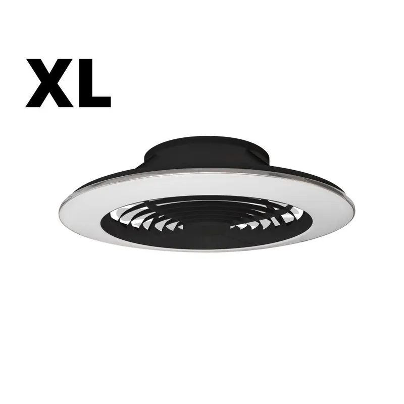 Nueva Colección ALISIO XL  VENTILADOR NEGRO LED