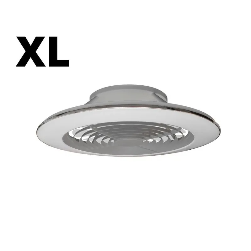 Oferta Flash ALISIO XL  VENTILADOR PLATA LED