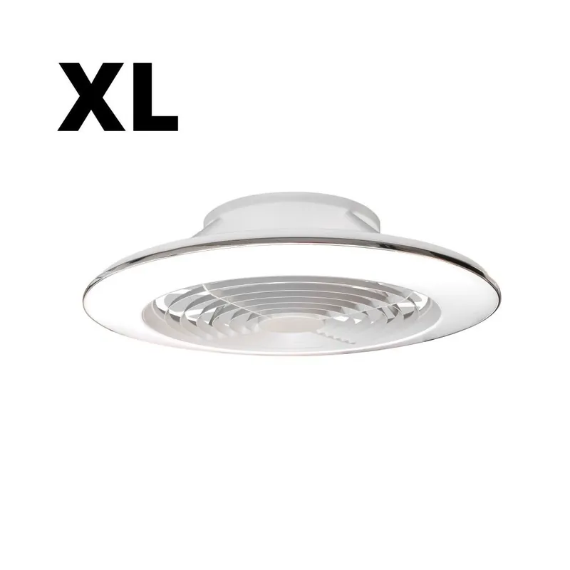 ALISIO XL VENTILADOR BLANCO LED Envío Internacional