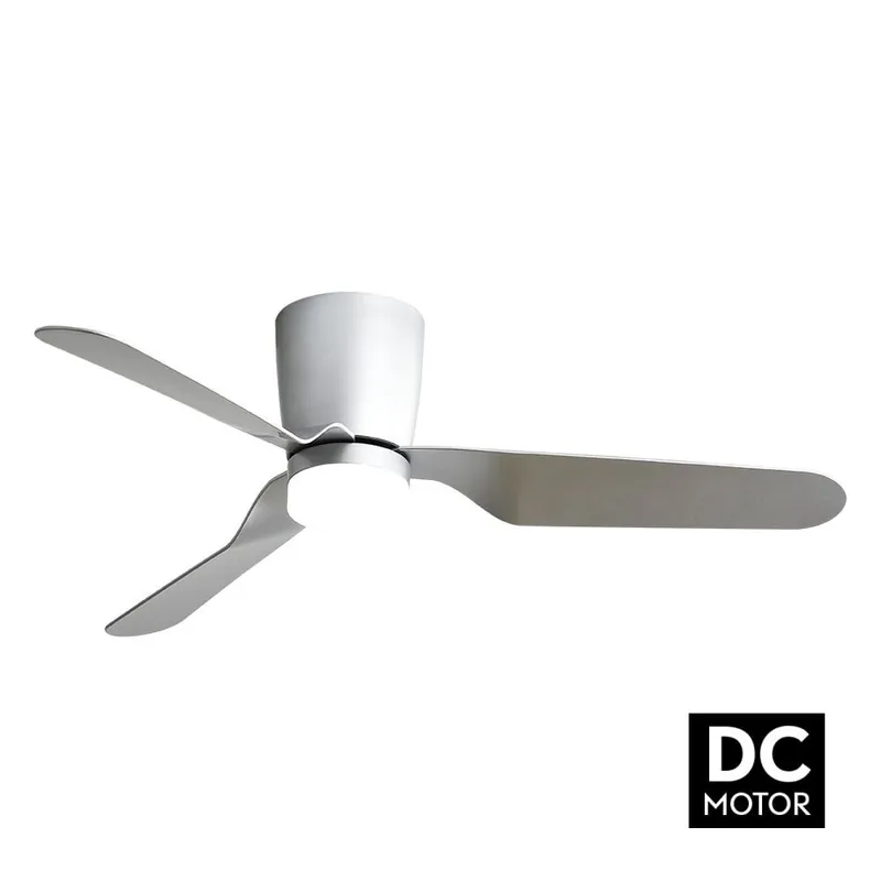 Última Versión VENTILAD 18W DC KOCHI NIQUEL 3 ASPAS PLATA