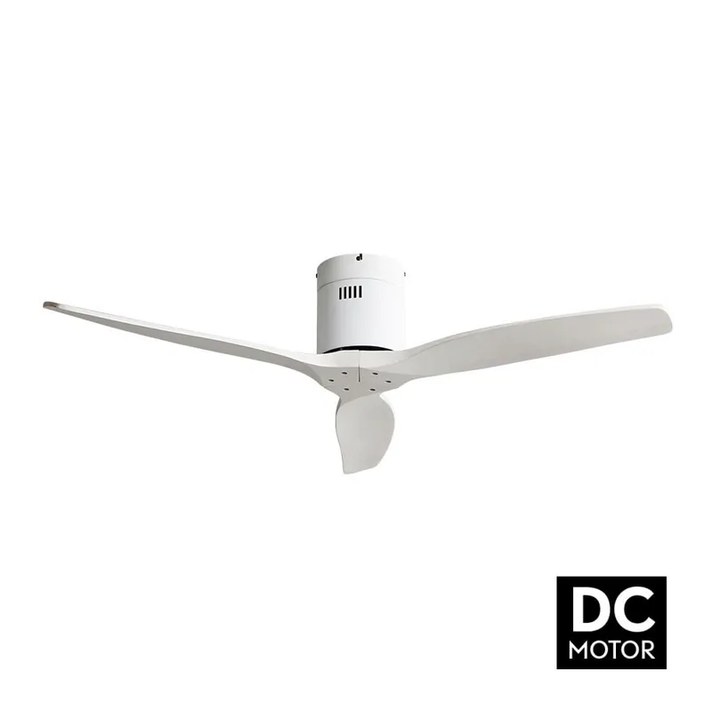 VENTILADOR DC AGUILON BLANCO 3 ASPAS BLANCAS 132 D Ordena Ya
