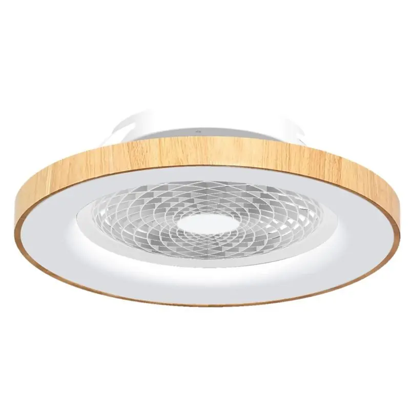 Promoción Exclusiva VENTILADOR LED TIBET MADERA BLANCO