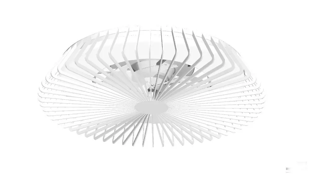 VENTILADOR LED HIMALAYA BLANCO Lujoso