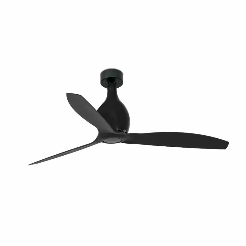 Envío Internacional MINI ETERFAN Ø1280 CMS NEGRO MATE PALAS NEGRAS
