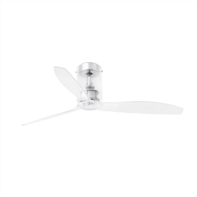 MINI TUBE FAN Ø 128 CMS TRANSPARENTE 3 PALAS POLICARBONATO Oferta Flash