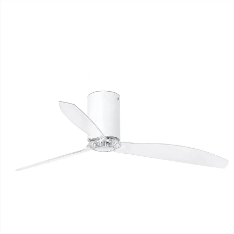 MINI TUBE FAN Ø 128 CMS BLANCO MATE 3 PALAS POLICARBONATO Gran Oferta
