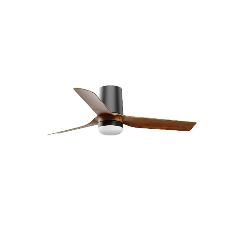 Popular PUNT TUB M Ø130 NEGRO  PALAS MADERA OSCURA 18W CTT