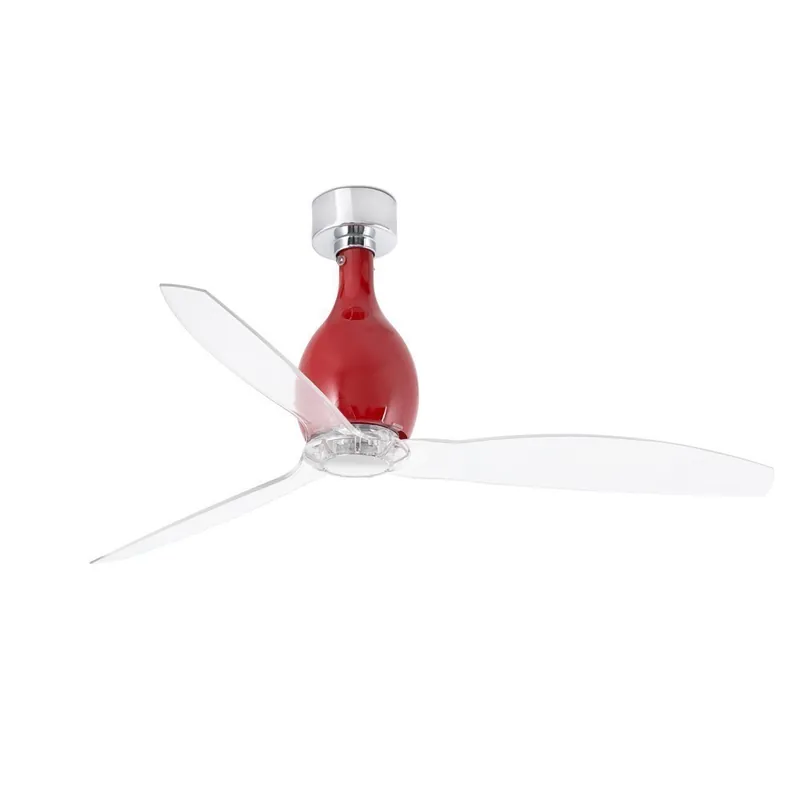 MINI ETERFAN Ø128 CMS ROJO BRILLO PALAS TRANSP No Te Lo Pierdas