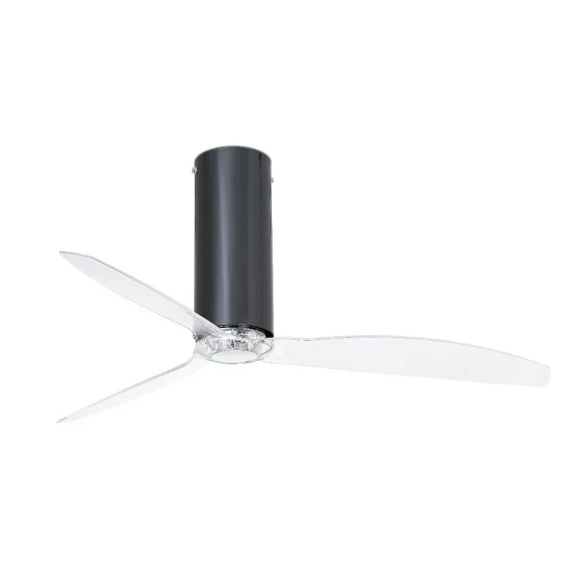 TUBE FAN Ø128 CMS NEGRO BRILLO 3 PALAS Barato