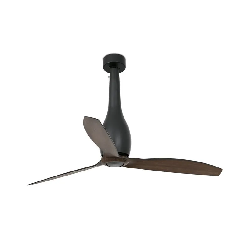 ETERFAN Ø128 CMS NEGRO MATE PALAS MADERA Bestseller