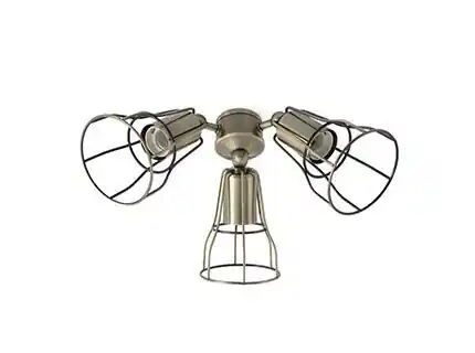 Artesanal KIT DE LUZ ORO VIEJO 3 E27 60W PARA YAKARTA