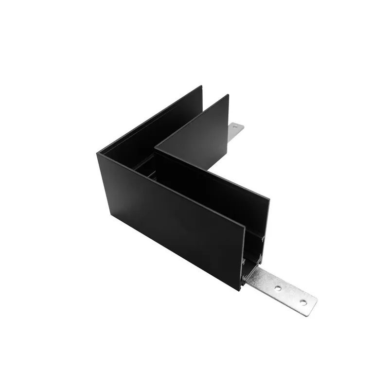 CONEXIÓN SUP. EN L 90º NEGRO ALTO Disponible Ahora