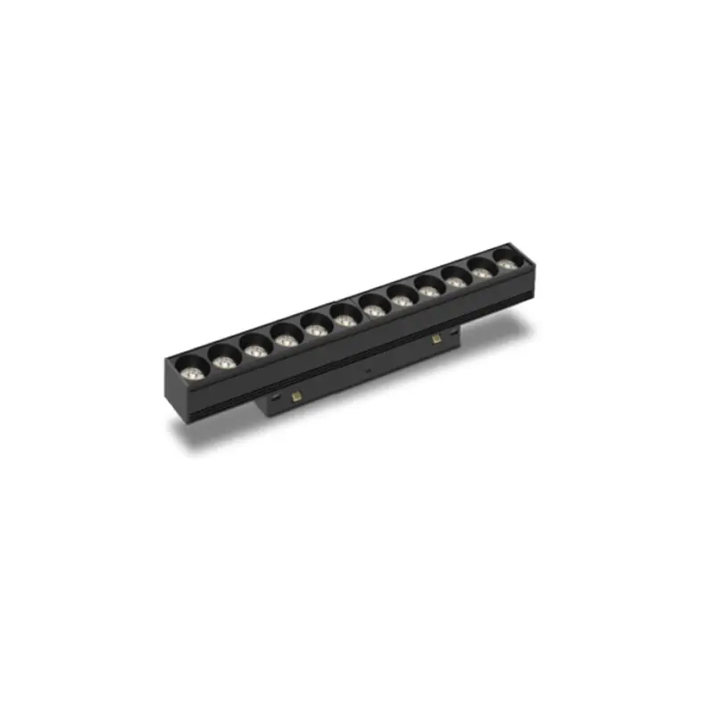 Stock Limitado MODULO LINEAL COB DIFUSOR 12W NEGRO 2700K TRIAC