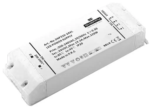 DRIVER TENSION CONSTANTE IP20 48VDC 320W (SNP320-48VL-1) Rebajas
