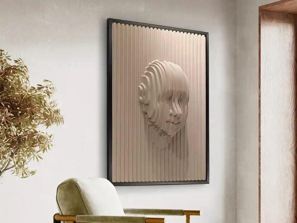 BEIGE FACE BAJORRELIEVE 90X120 Últimas Unidades