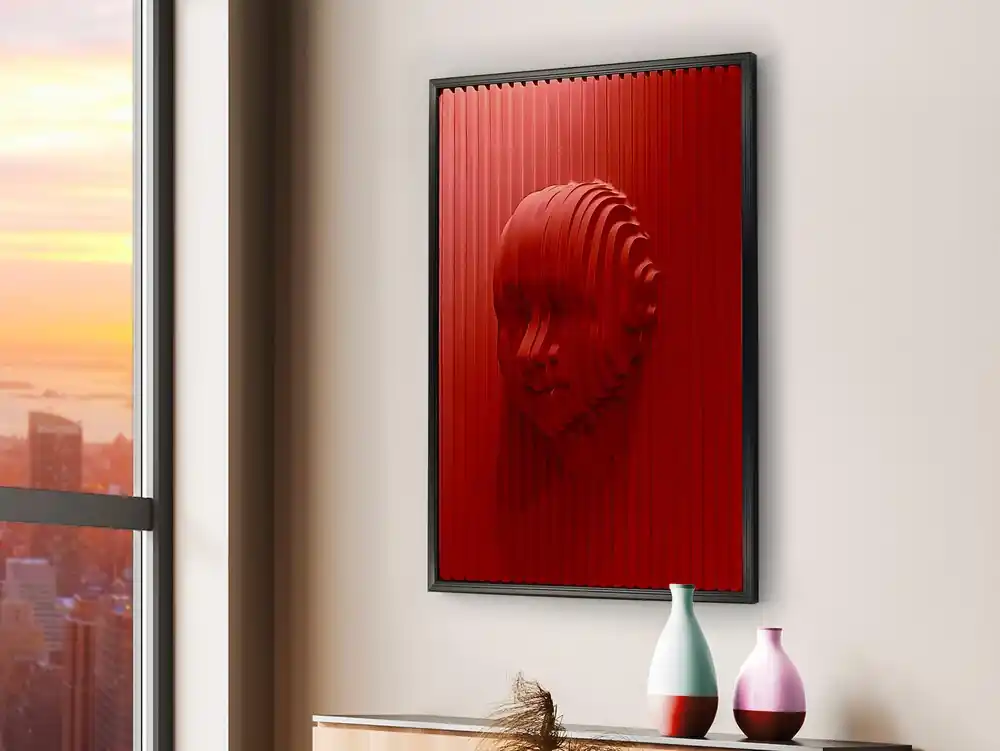 RED FACE BAJORRELIEVE 90X120 Precio Bajo