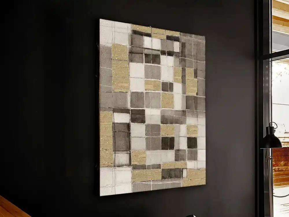 Económico ABSTRACTIO CUADRO ACRILICO 100X130