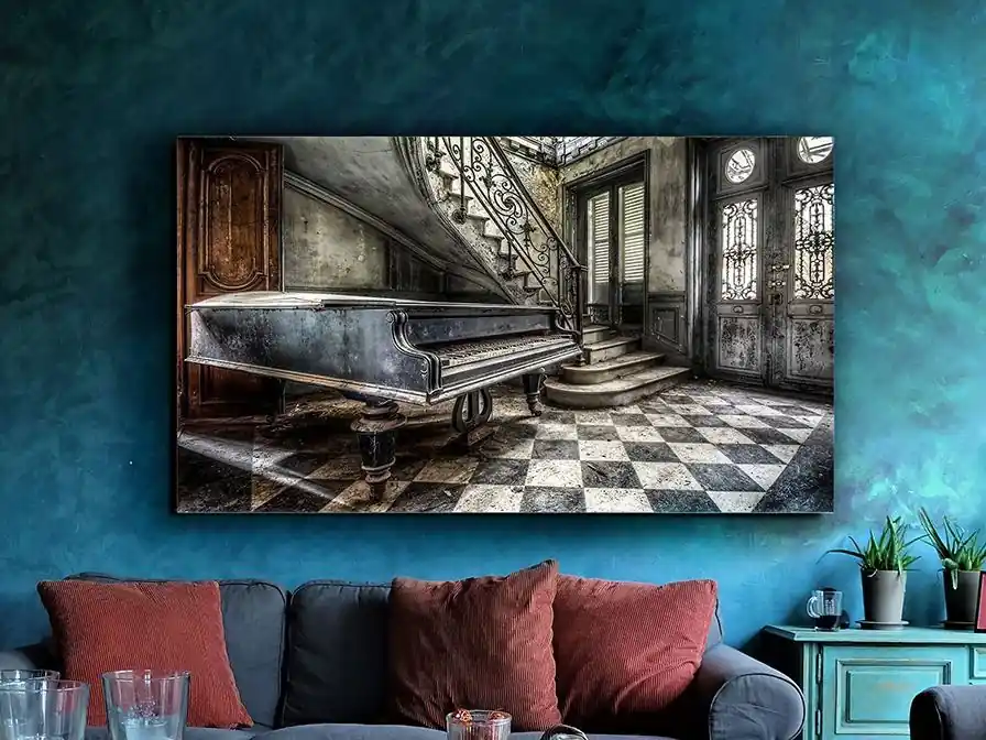 CUADRO FOTOGRAFÍA MELANCOLIA 140x80 Precio Bajo