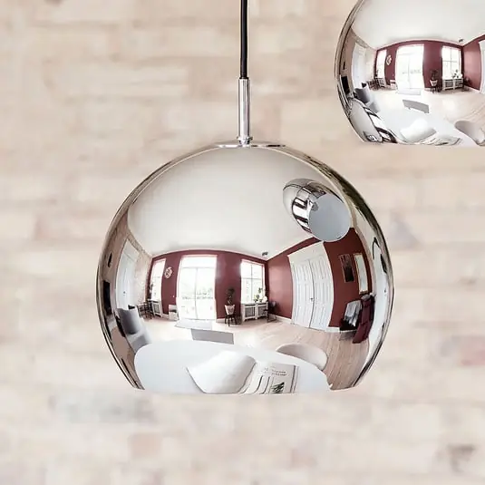 Pedido Al Por Mayor Ball Lámpara Colgante Ø18 Glossy Chrome - Frandsen