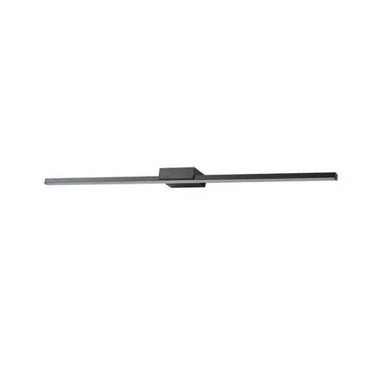 Kivana LED Aplique de Pared L90 IP44 Negro - Lucande Envío Inmediato