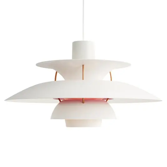 PH 5 Lámpara Colgante Modern Blanco - Louis Poulsen Oferta Flash