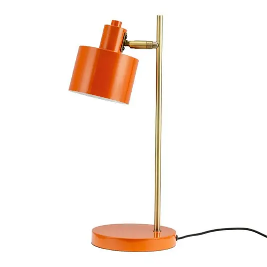 Ocean Lámpara de Sobremesa Orange/Brass - DybergLarsen Promoción Exclusiva