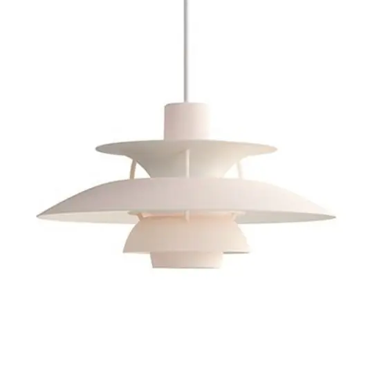 Stock Limitado PH 5 Lámpara Colgante Monochrome Pale Blush - Louis Poulsen
