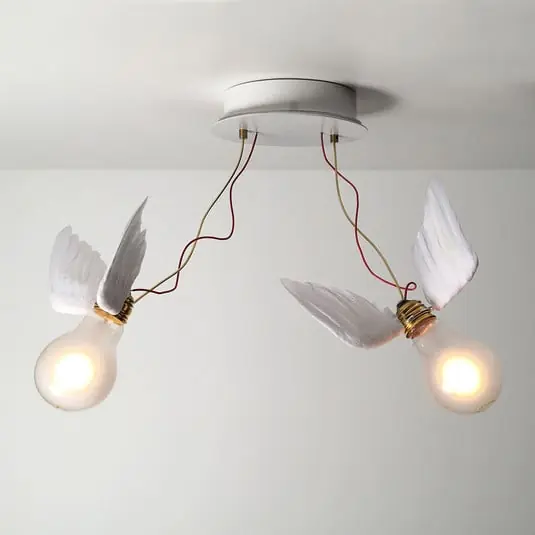 Precio Rebajado Lucellino Doppio Aplique de Pared - Ingo Maurer