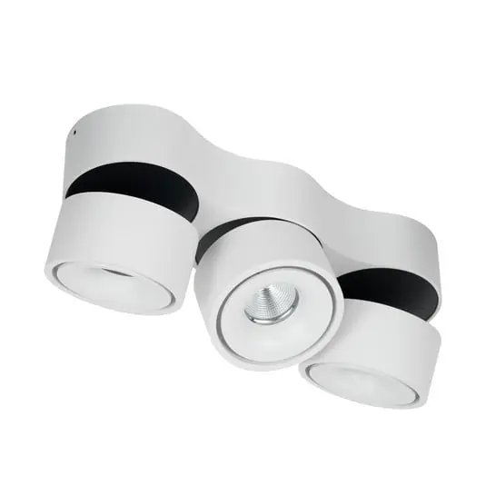 Rotari 3 LED Lámpara de Techo White - Arcchio Rebajas