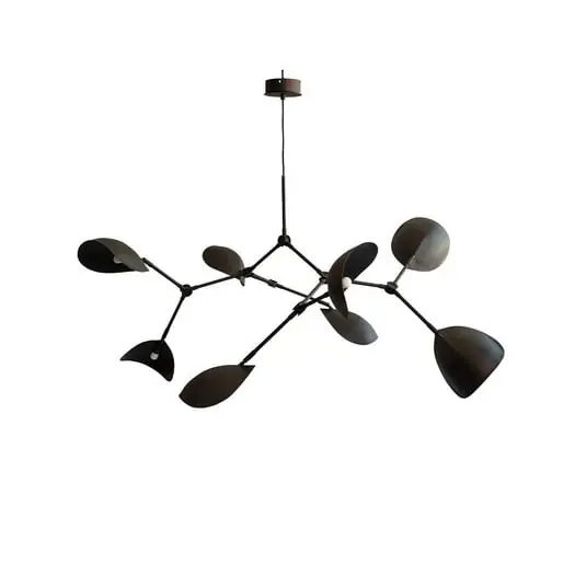 Stingray Lámpara de araña Burned Black - 101 Copenhagen Oferta Flash