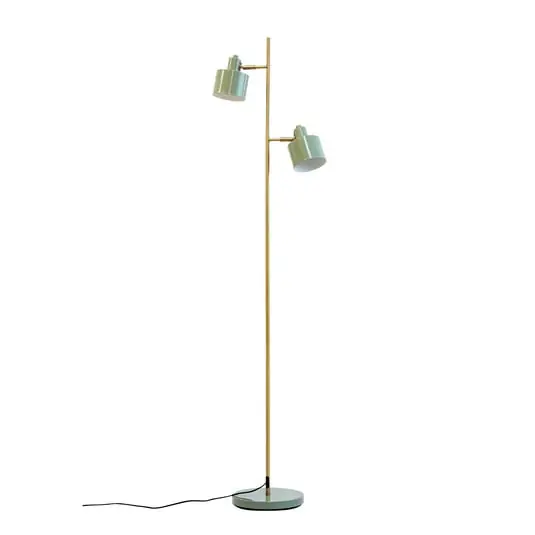 Ocean Lámpara de Pie Olive/Brass - DybergLarsen Más Vendido