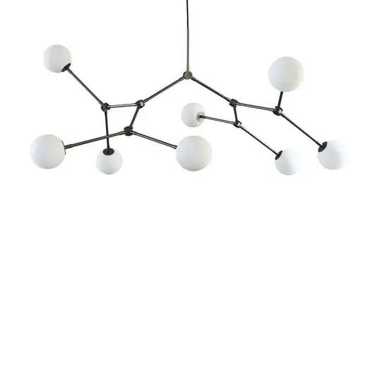 Drop Bulp Chandelier Gris - 101 Copenhagen Imprescindible (Must-Have)