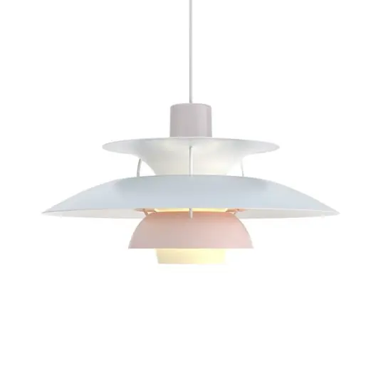 Oferta Especial Lámpara colgante PH 5 Pastels Oyster/Blue/Rose - Louis Poulsen